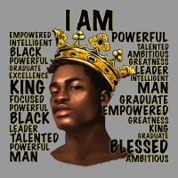 Afro Man Black King I Am Vintage Hoodie | Teevron