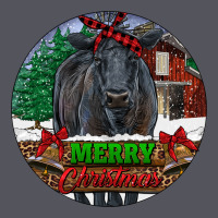 Black Angus Cattle Merry Christmas Vintage Hoodie | Teevron