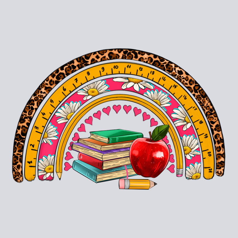 Back To School Rainbow Zipper Hoodie by AdoDesignShop | Teevron