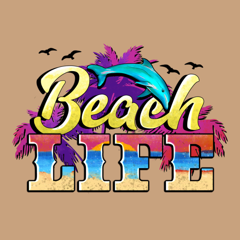 Beach Life Vintage Tee by BarkalooDesign | Teevron