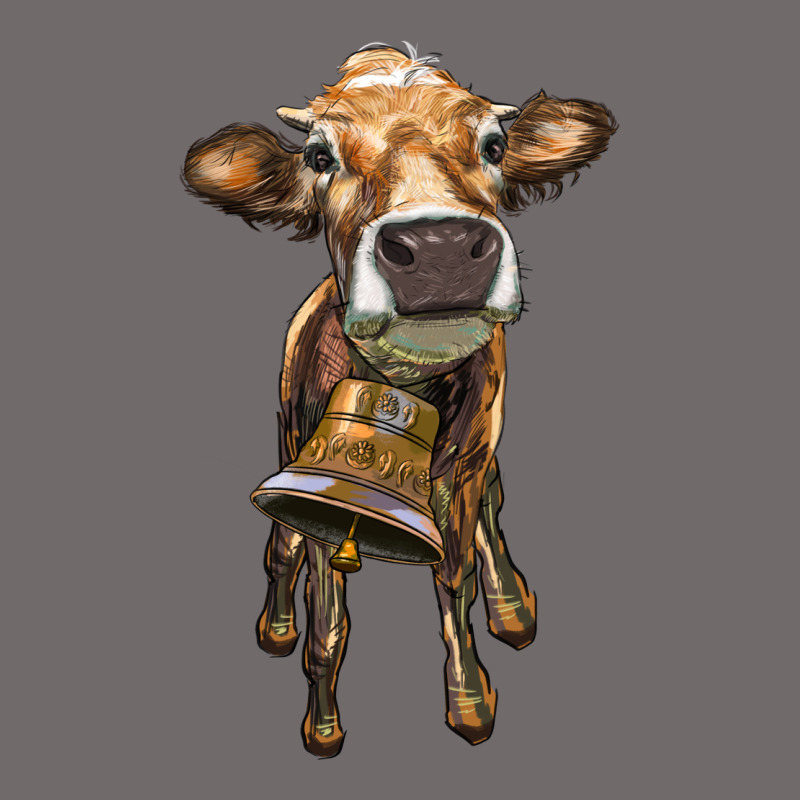 Heifer Cow With Cow Bell Urban Heavy Tee by RanaPortraitStore | Teevron