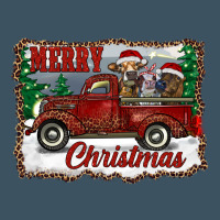 Christmas Truck With Cows Urban Heavy Tee | Teevron
