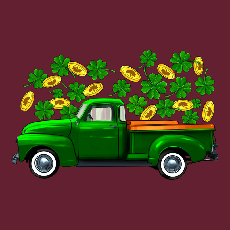 St Patricks Shamrock Gold Truck Classic Tee by FaDigitalArtStudio | Teevron