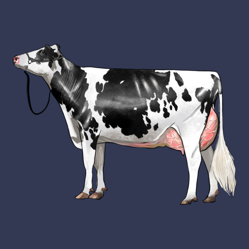 Holstein Dairy Cow Heavyweight Hoodie by LillyAllenDesigns | Teevron