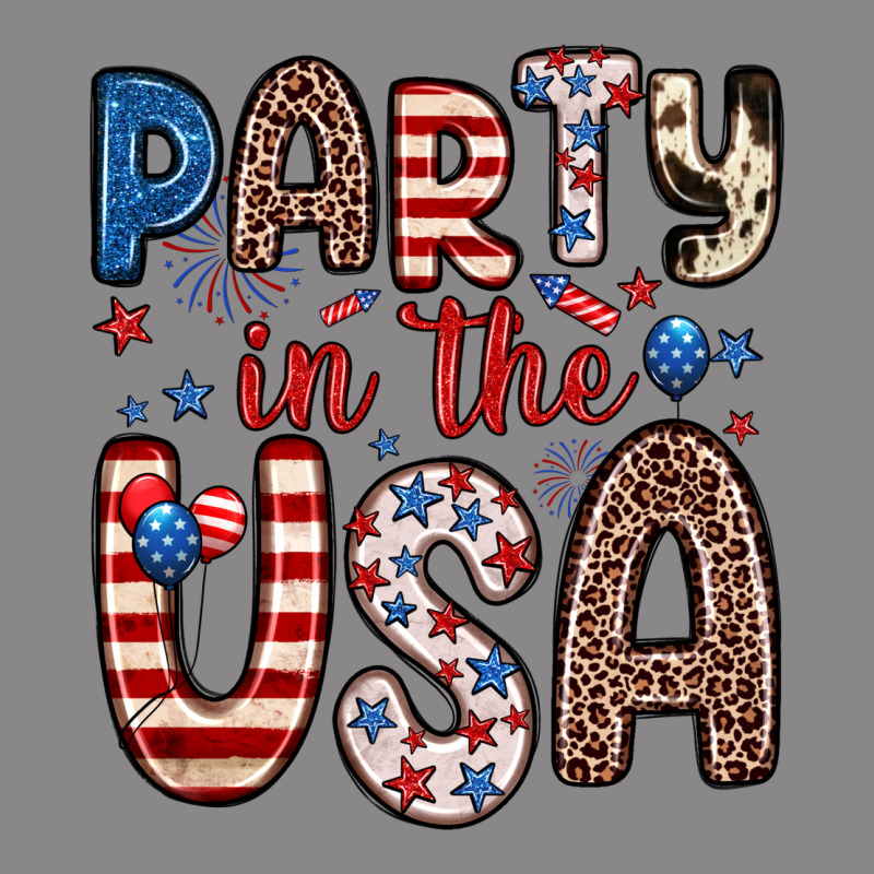 Party In The Usa Vintage Tee by Zillion Design Studio | Teevron