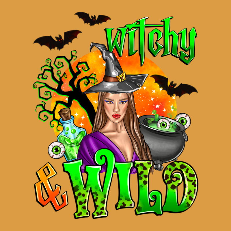Witchy And Wild Urban Heavy Tee by Zillion Design Studio | Teevron