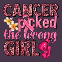 Cancer Picked The Wrong Girl Heavyweight Hoodie | Teevron