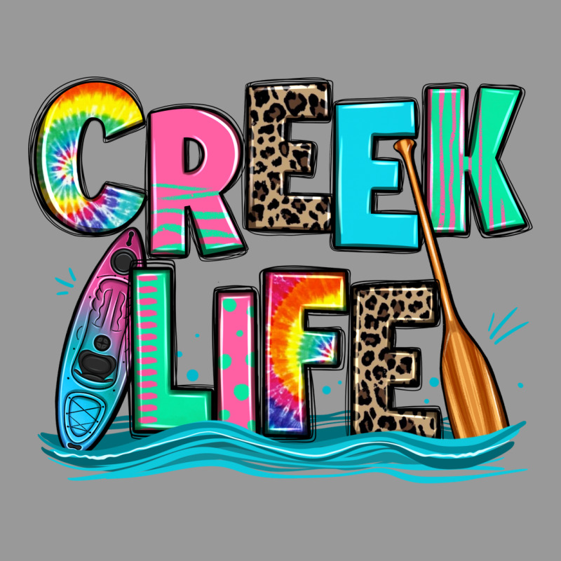 Creek Life Kayaking Vintage Hoodie by Zillion Design Studio | Teevron