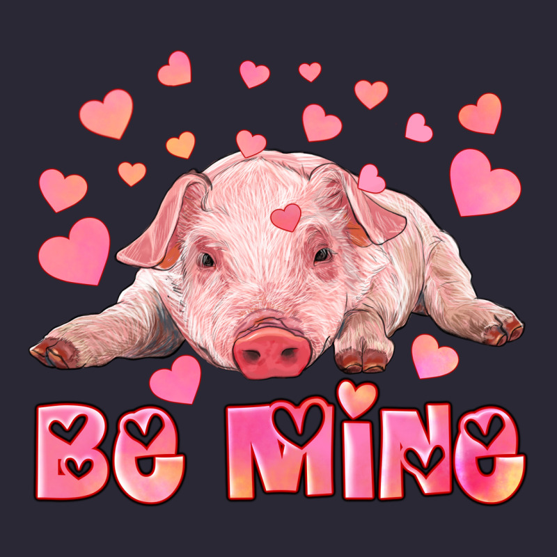 Be Mine Baby Pig Vintage Tee by RanaPortraitStore | Teevron