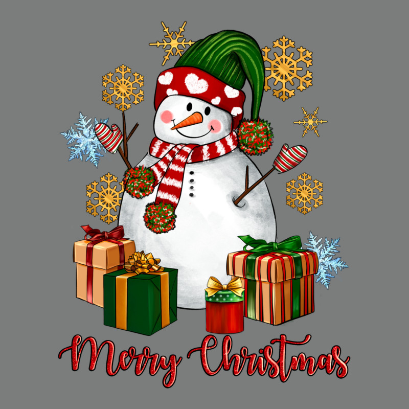 Snowman Merry Christmas Premium Hoodie by NancyCooperArtShop | Teevron