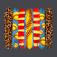 Softball  Brushstrokes Long Sleeve Tee | Teevron