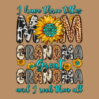 I Have Three Tittles Mom Grandma Great Grandma Vintage Hoodie | Teevron