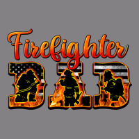 American Flag Firefighter Dad Heavyweight Hoodie | Teevron