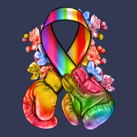 All Color Ribbon With Boxing Gloves Heavyweight Hoodie | Teevron