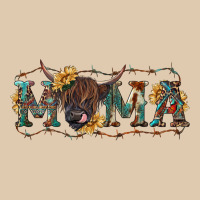 Mama With Highland Cow Heavyweight Sweatshirt | Teevron