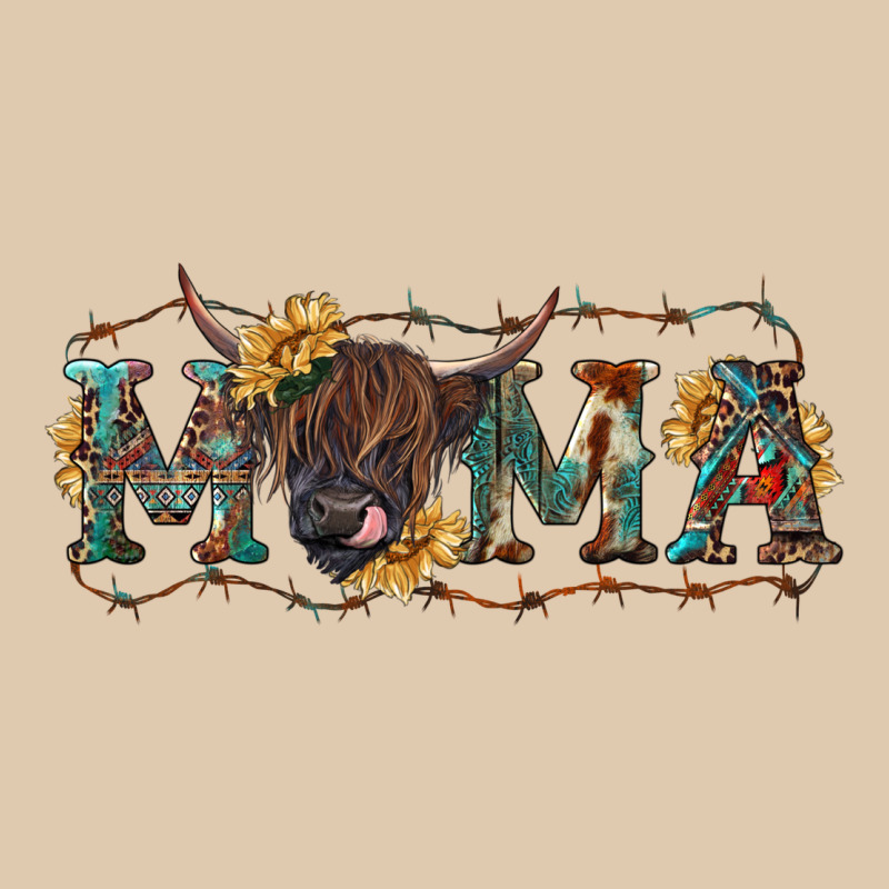 Mama With Highland Cow Heavyweight Sweatshirt by RanaPortraitStore | Teevron
