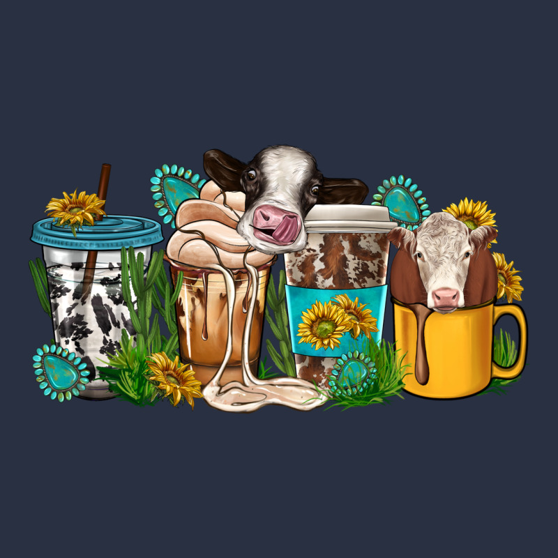 Western Cow Coffee Cup Heavyweight Sweatshirt by texasbilliewilder | Teevron