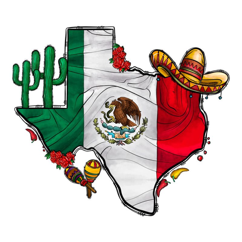 Mexica Texas Long Sleeve Tee by CowhideDigitalArt | Teevron