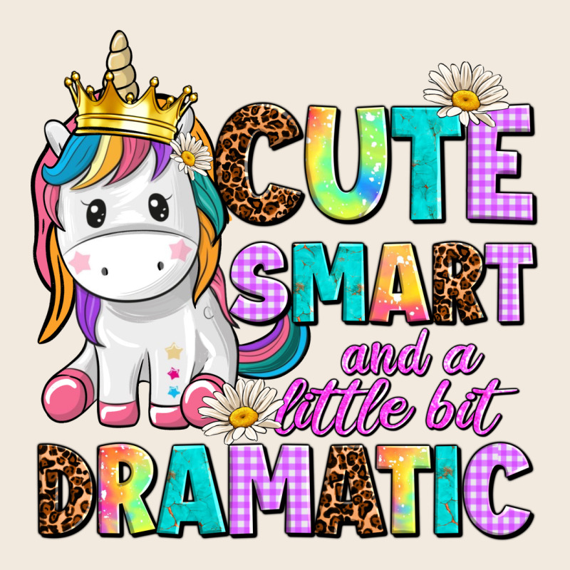 Cute Smart And A Little Bit Dramatic Unicorn Zipper Hoodie by AdoDesignShop | Teevron