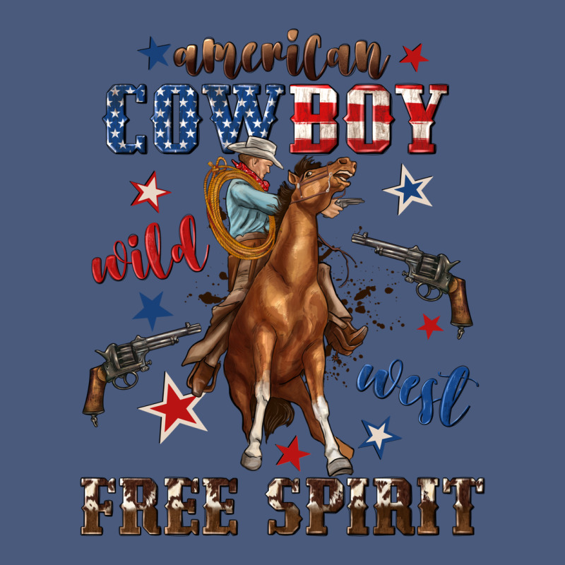 American Cowboy Wild West Free Spirit Vintage Hoodie by texasbilliewilder | Teevron