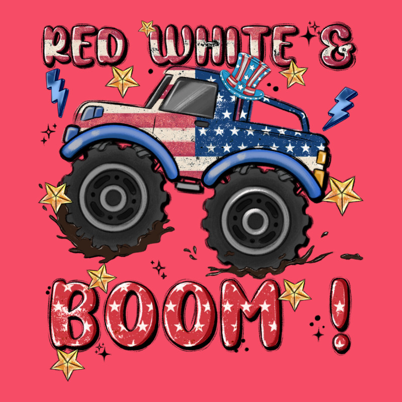 4th Of July Png, Monster Truck Premium Sweatshirt by MaliasSmallBusiness | Teevron