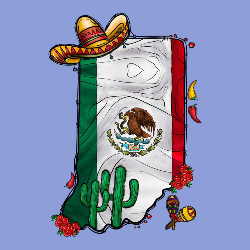 Mexican Indiana Long Sleeve Tee by CowhideDigitalArt | Teevron