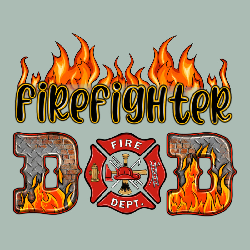 Firefighter Dad Classic Tee by HRA Design Shop | Teevron