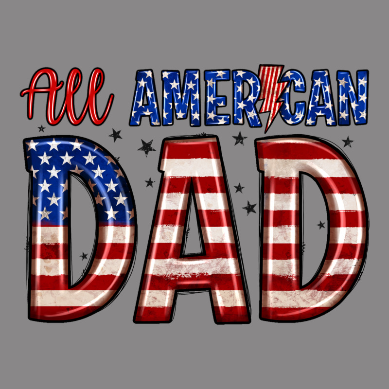 All American Dad Vintage Tee by Zillion Design Studio | Teevron