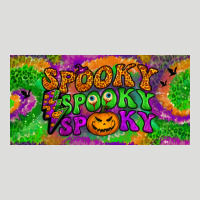 Spooky License Plate Zipper Hoodie | Teevron