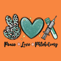 Peace Love Phlebotomy Premium Sweatshirt | Teevron