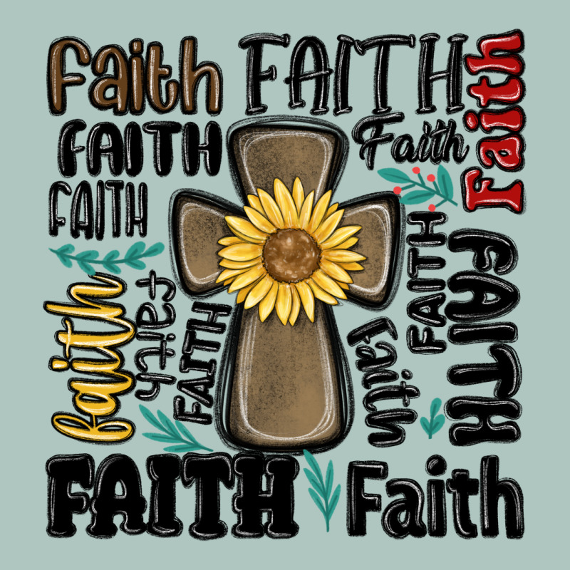 Faith Cross Premium Sweatshirt by MaliasSmallBusiness | Teevron