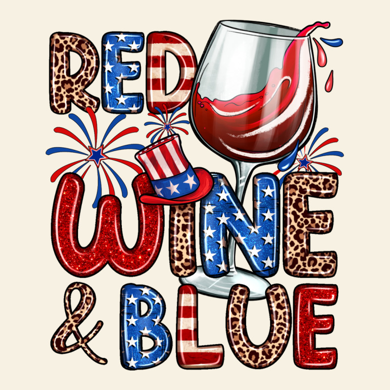 Red Wine And Blue Vintage Tee by Zillion Design Studio | Teevron