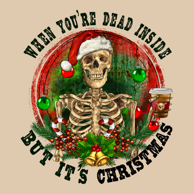 When You're Dead Inside But It's Christmas Heavyweight Sweatshirt by RanaPortraitStore | Teevron