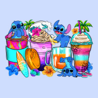 Stitch Summer Coffee Cups Urban Heavy Tee | Teevron