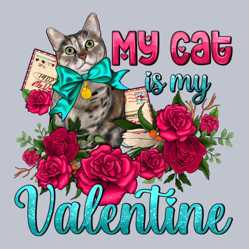 My Cat Is My Valentine Premium Hoodie by AdoDesignShop | Teevron