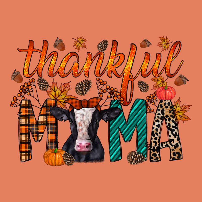 Thankful Mama Holstein Cow Classic Tee by RacoonDesign | Teevron