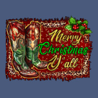 Merry Christmas Y'all Boots Vintage Hoodie | Teevron