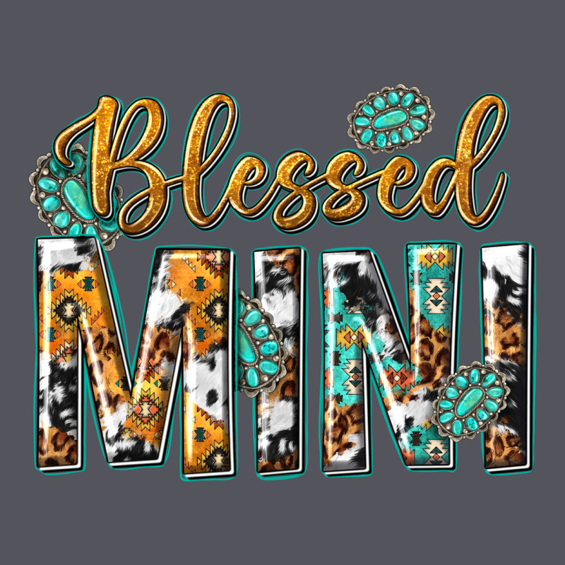 Blessed Mini With Leopard And Aztec Vintage Hoodie by texasbilliewilder | Teevron