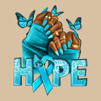 Hope Tealribbonovarian Cancer Nails Heavyweight Hoodie | Teevron