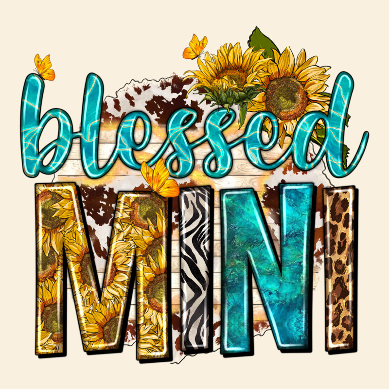 Blessed Mini With Sunflowers Vintage Hoodie by texasbilliewilder | Teevron