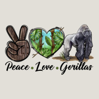 Peace Love Gorillas Heavy Core Tee | Teevron