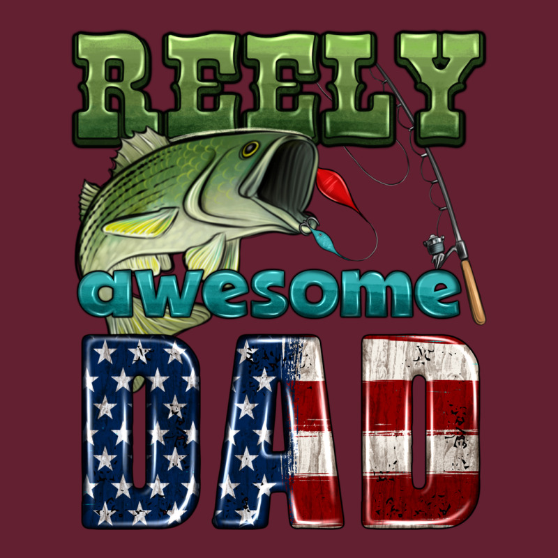Reely Awesome Dad Classic Tee by HRA Design Shop | Teevron