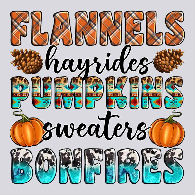 Flannels Hayrides Pumpkins Sweaters Bonfires Zipper Hoodie by Artiststas | Teevron