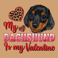 My Dachshund Is My Valentine Vintage Tee | Teevron