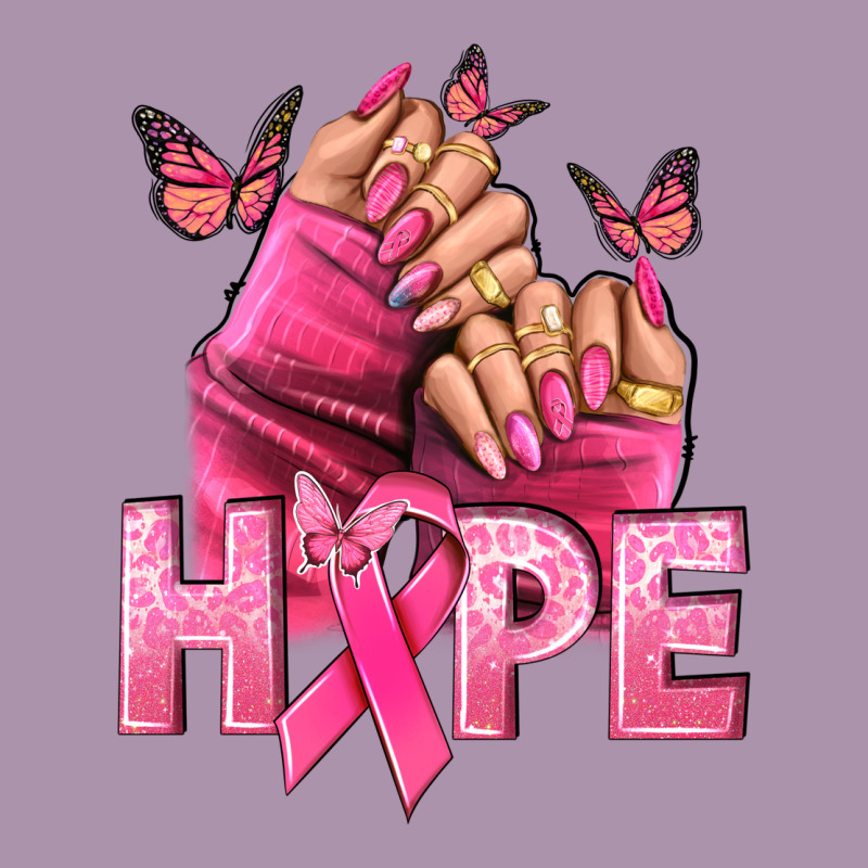 Hope Cancer Nails Heavyweight Hoodie by NancyCooperArtShop | Teevron