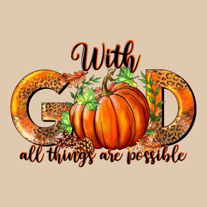 With God All Thing Are Possible Heavyweight Sweatshirt by RanaPortraitStore | Teevron