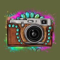Tie Dye Gemstone Vintage Camera Classic Tee | Teevron