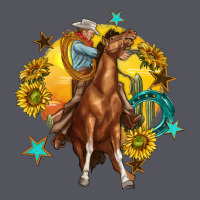 Bucking Horse With Cowboy And Sunflower Vintage Hoodie | Teevron