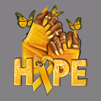 Hope Yellowribbonchildhood Cancer Nails Heavyweight Hoodie | Teevron