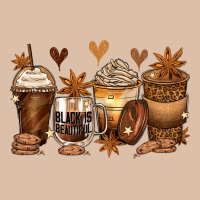 Melanin Afro Coffee Cups Urban Heavy Tee | Teevron